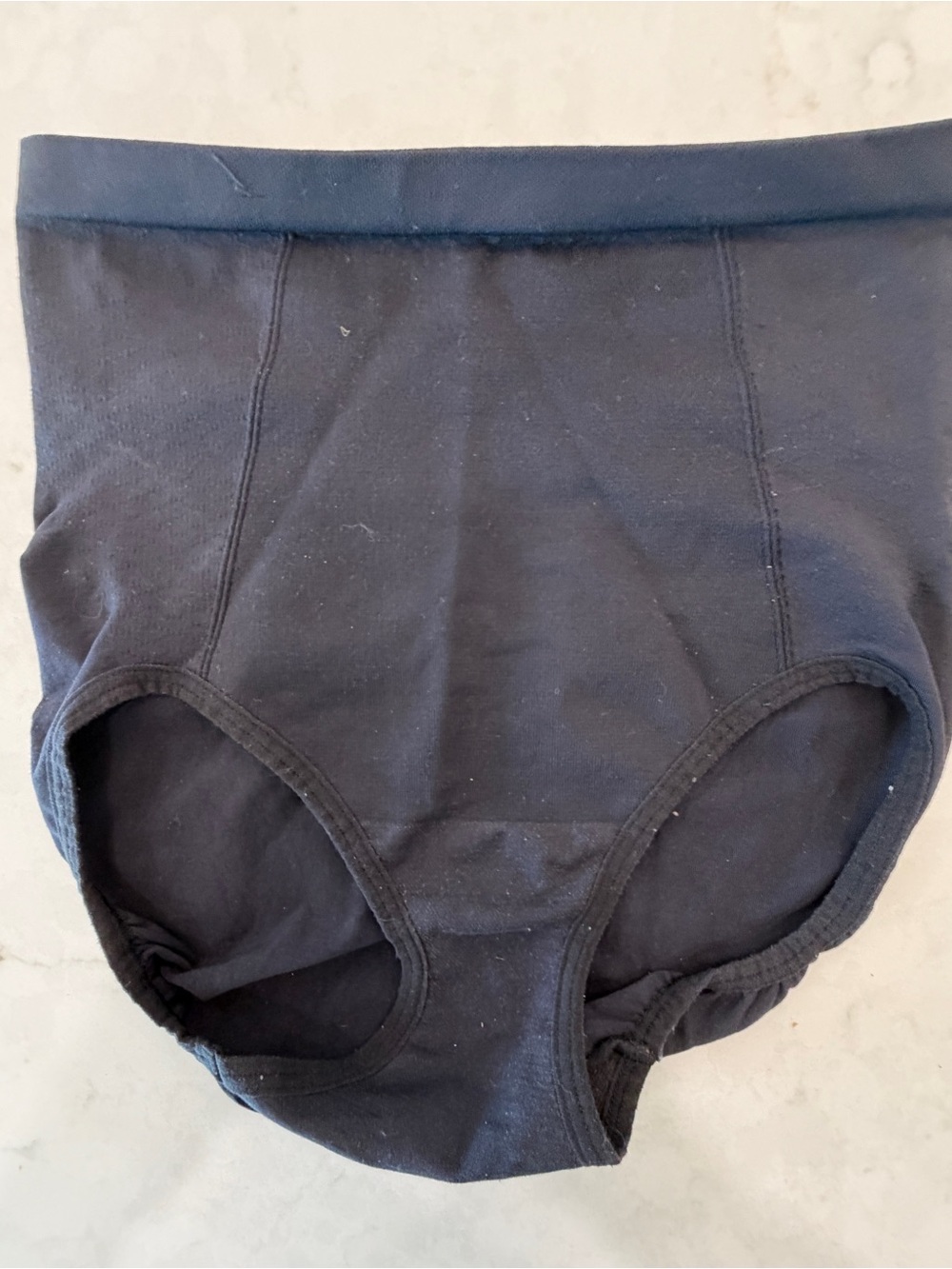 Barely There Black High Waist Shaping Brief Panty M